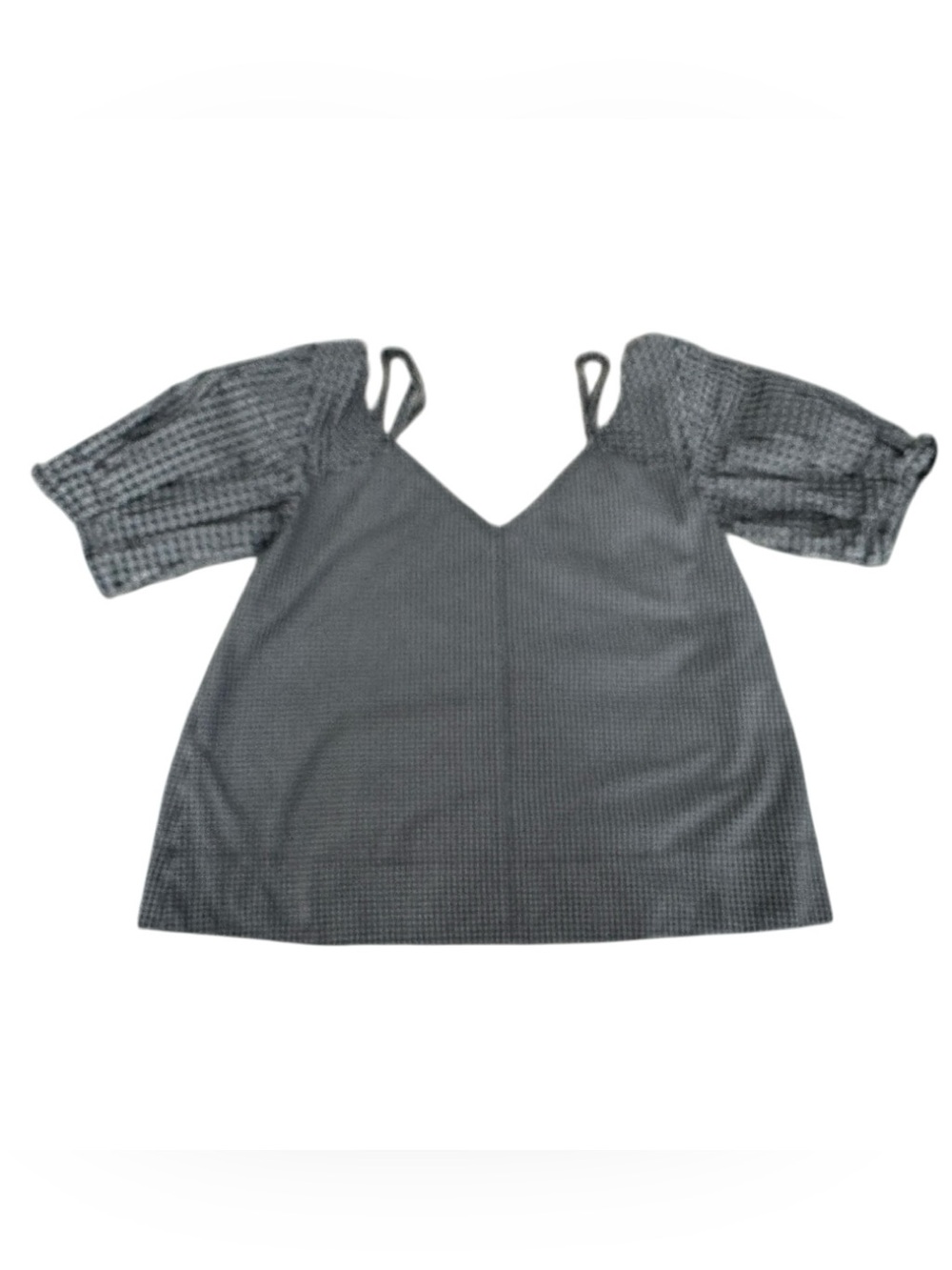 Derek Lam short sleeve top cotton black white Size 8